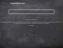 Tablet Screenshot of krogerfedback.com